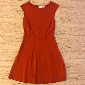 New York & Company orange dress w/ pockets - XS